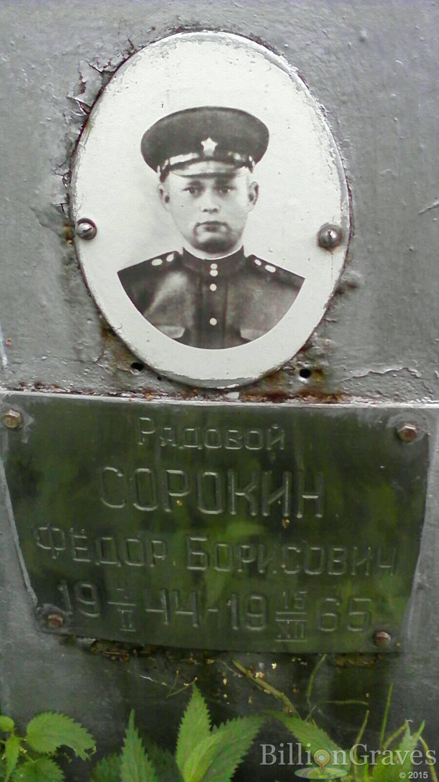 Сорокин Фёдор Борисович