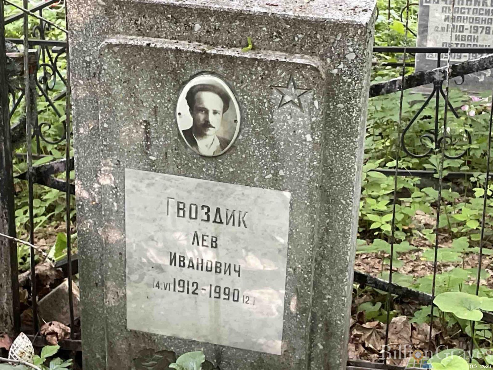 Гвоздик Лев Иванович
