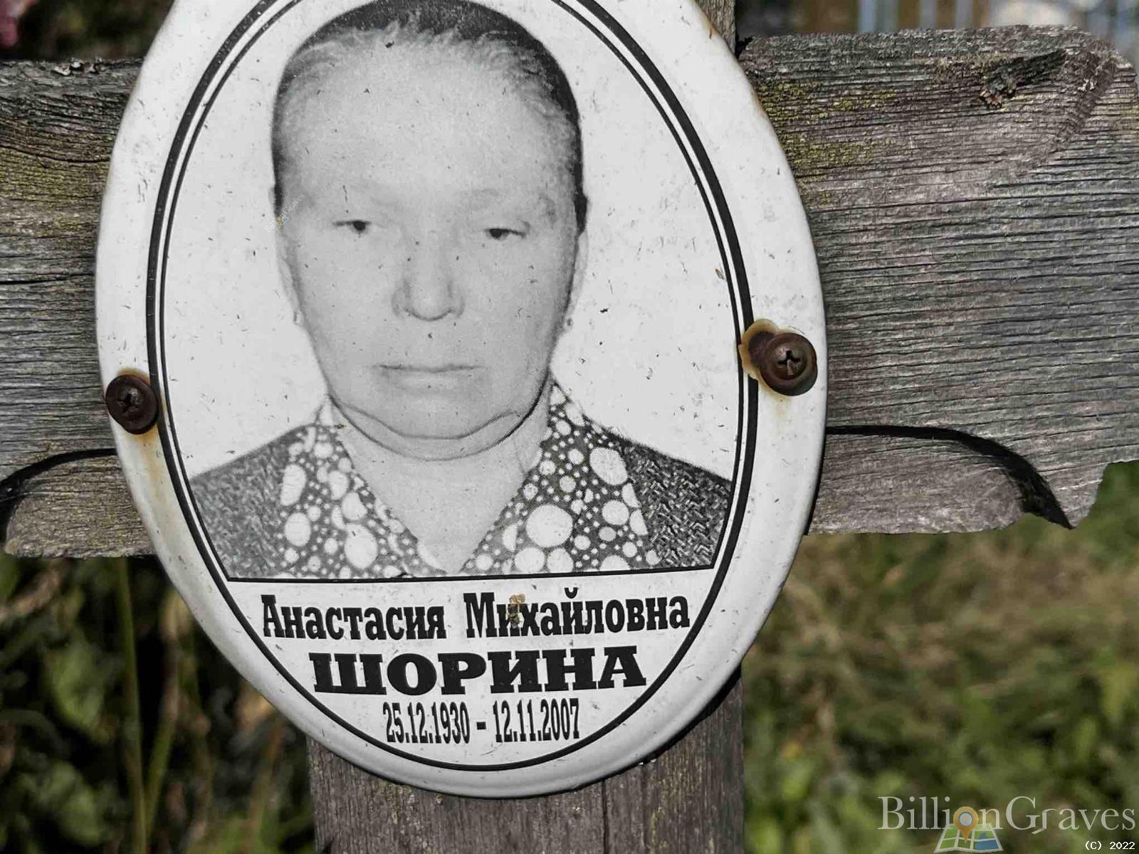 Шорина Анастасия Михайловна