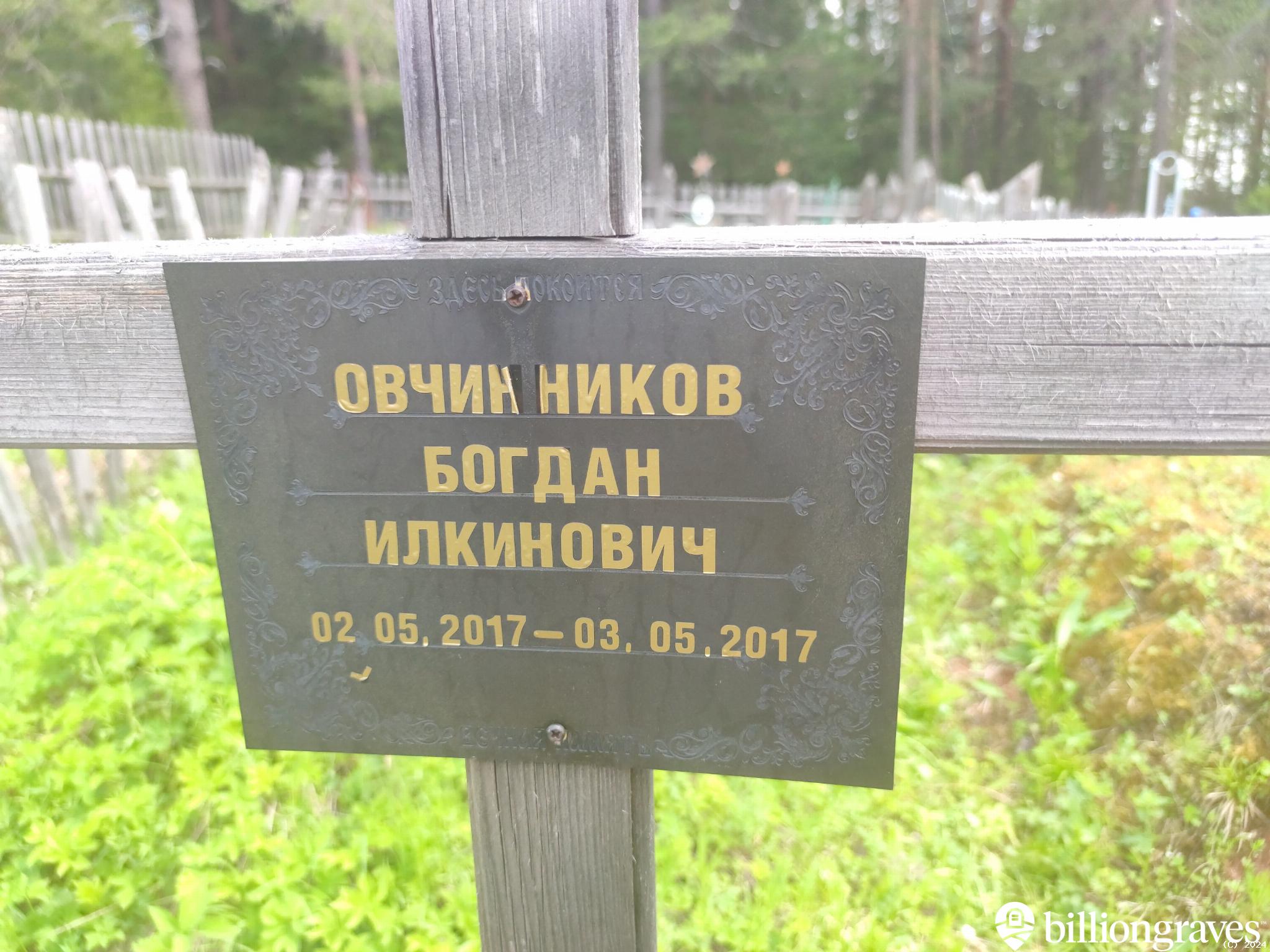 Овчинников Богдан Илкинович