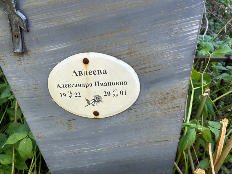 Авдеева Александра Ивановна