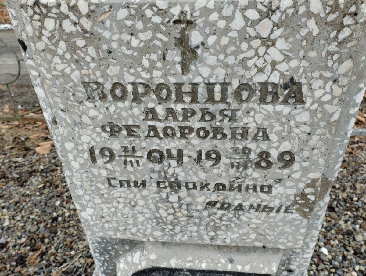 Воронцова Дарья Федоровна