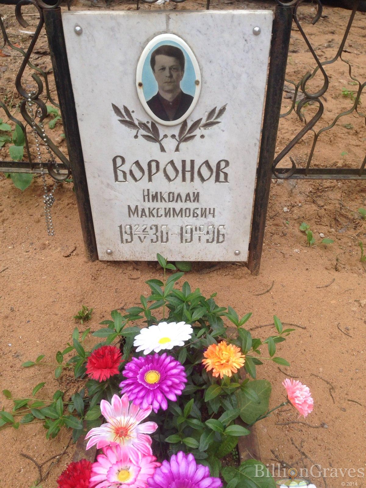 Воронов Николай Максимович