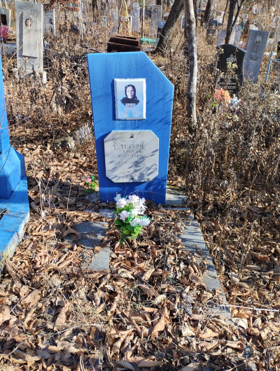 Тетеря Анисия Ефимовна