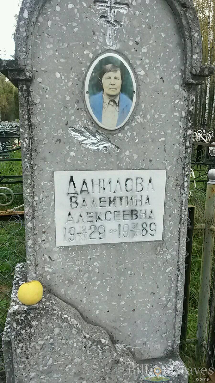 Данилова Валентина Алексеевна