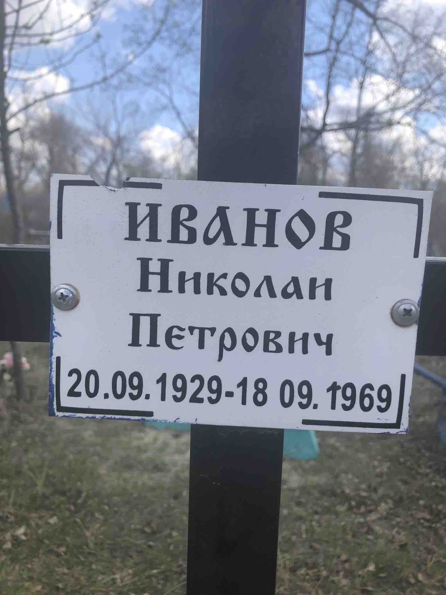 Иванов Николай Петрович