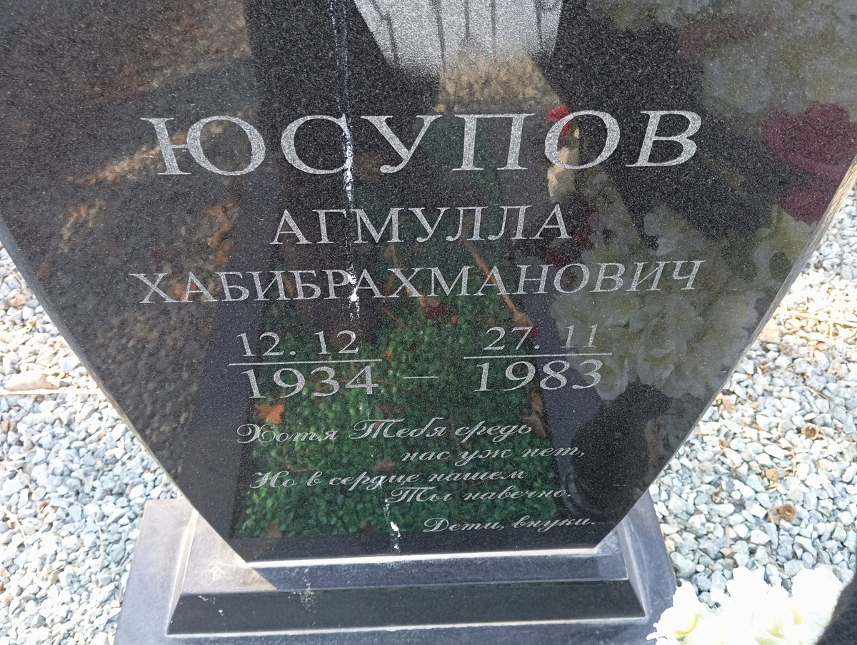 Юсупов Агмулла Хабибрахманович