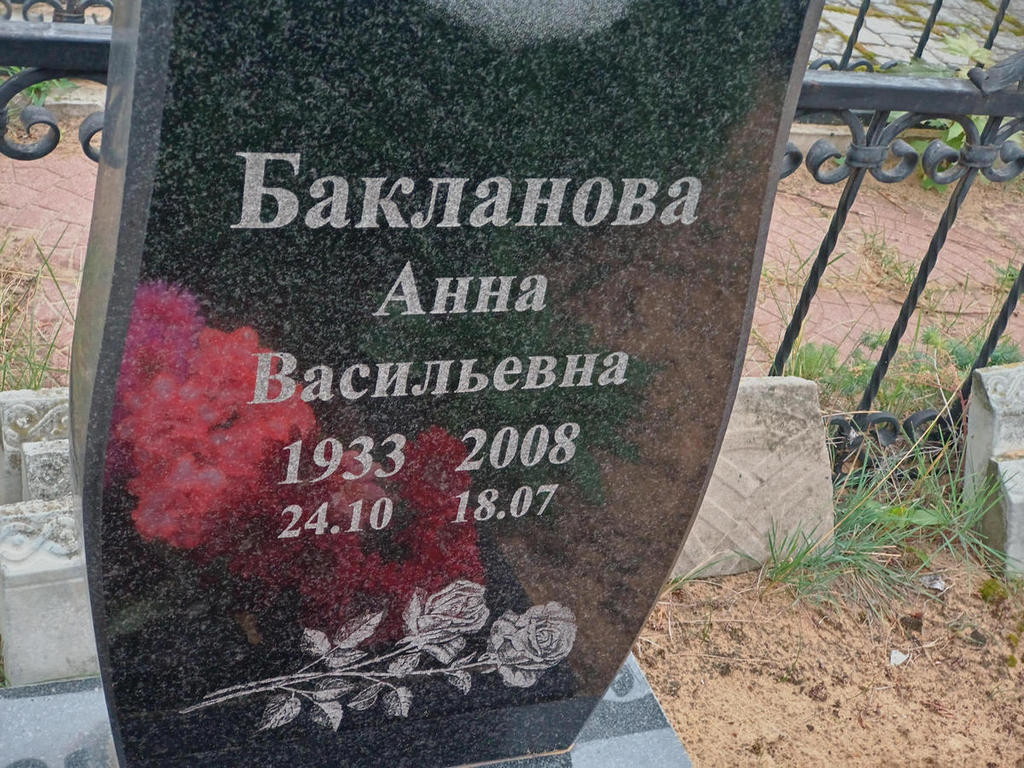 Бакланова Анна Васильевна