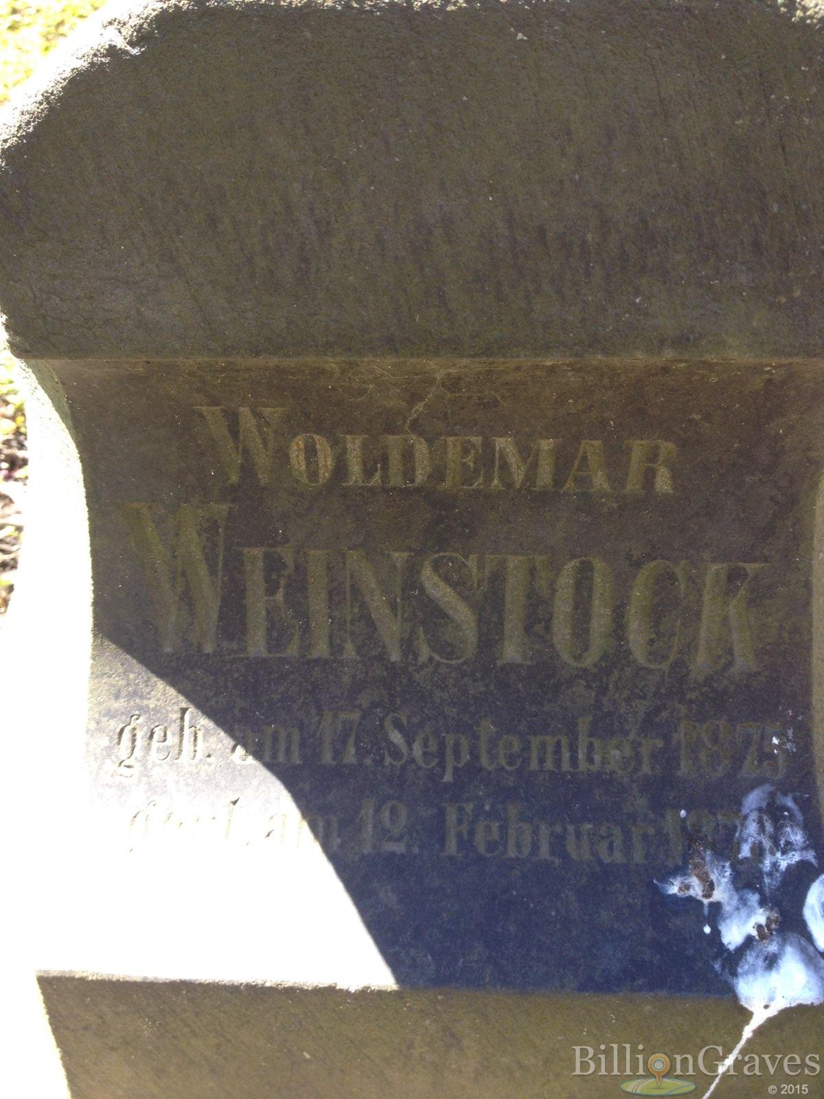 Weinstock Woldemar