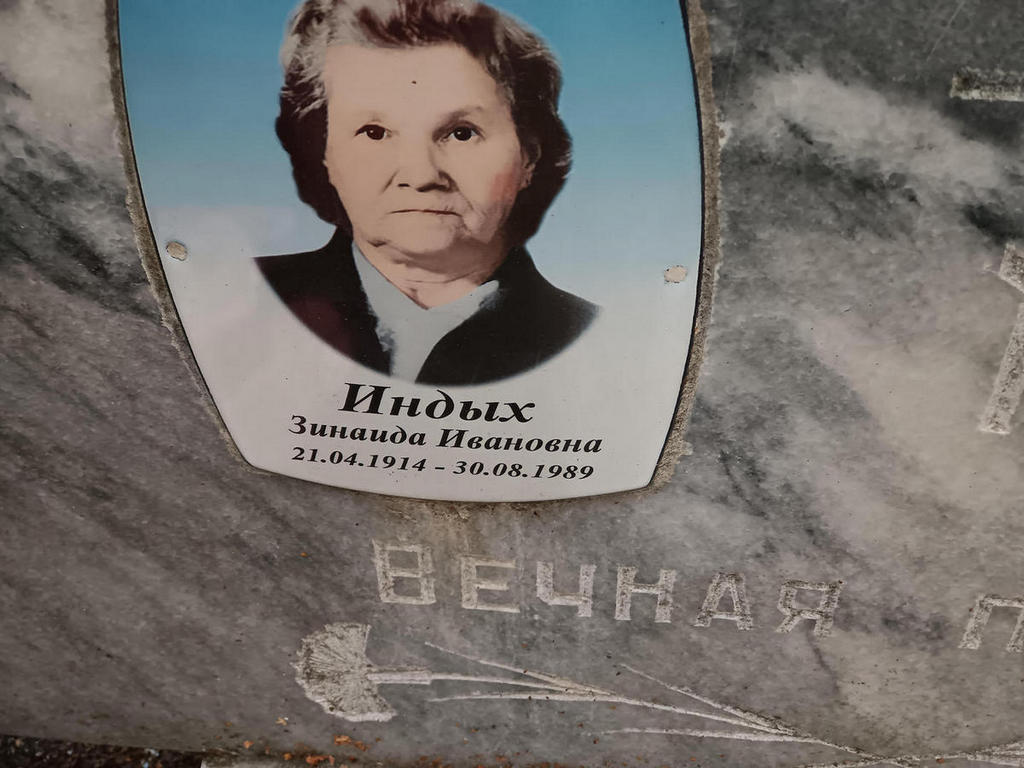 Индых Зинаида Ивановна