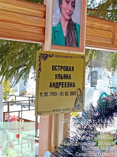Островая Ульяна Андреевна