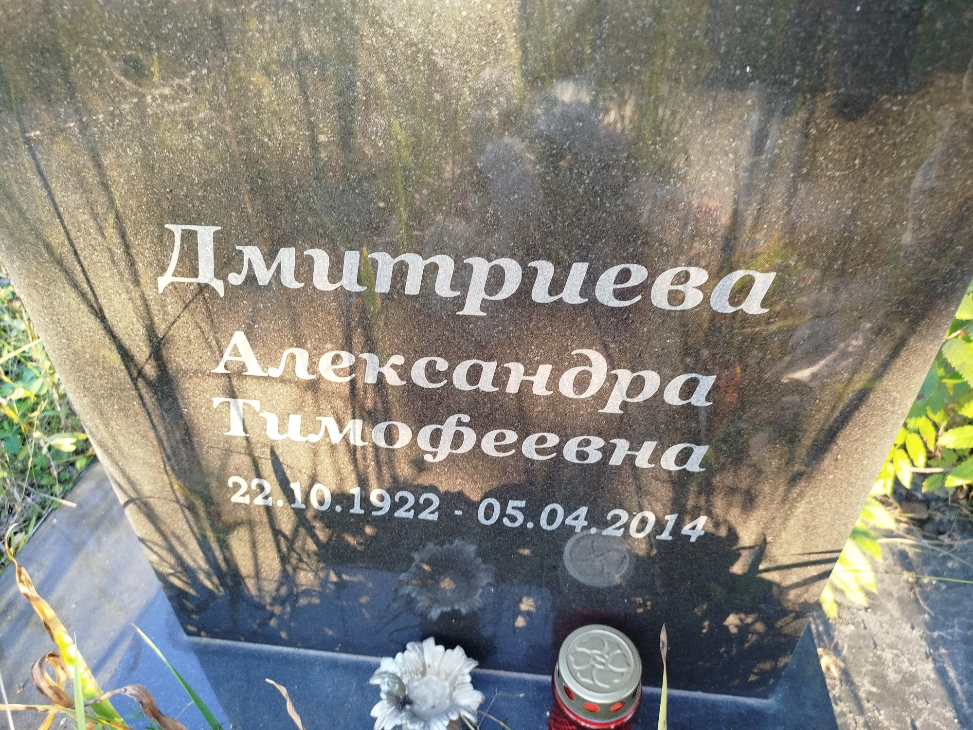 Дмитриева Александра Тимофеевна