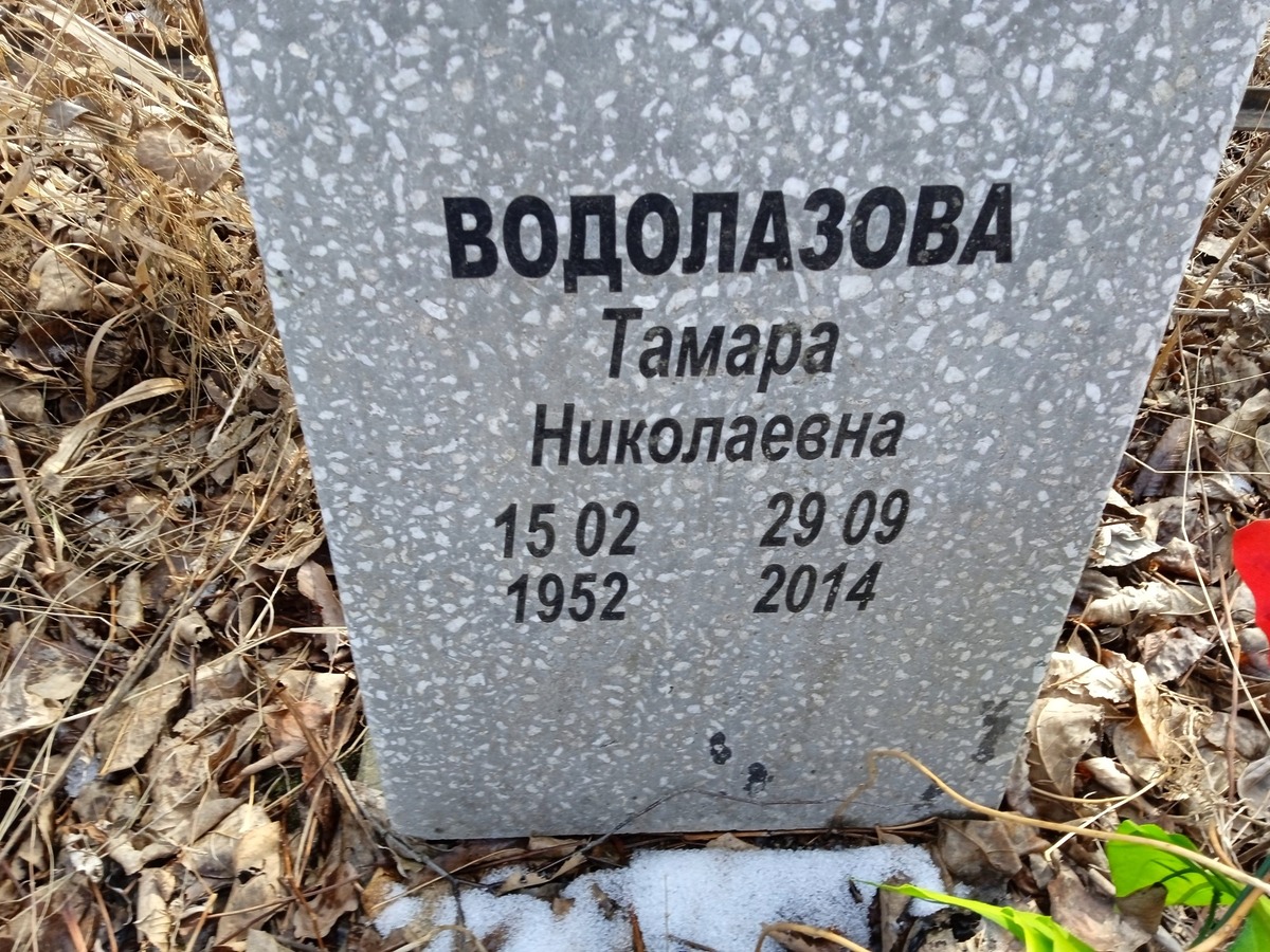 Водолазова Тамара Николаевна