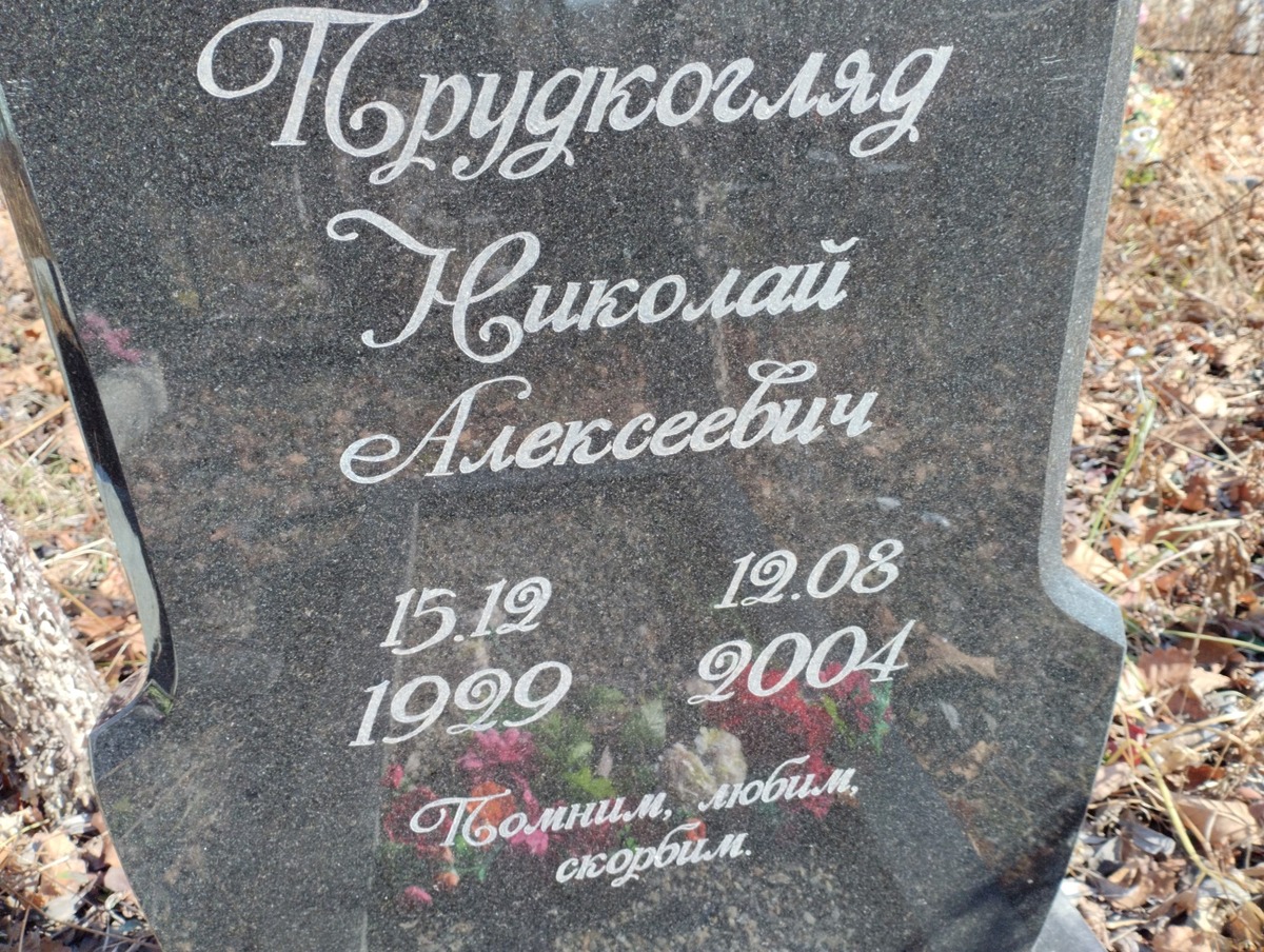 Прудкогляд Николай Алексеевич