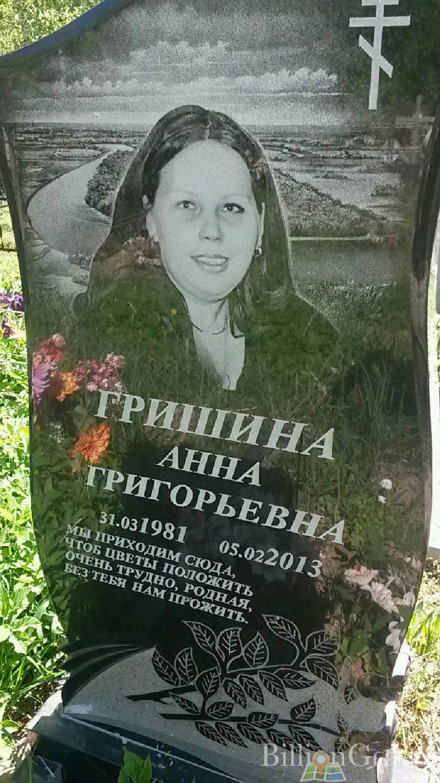 Гришина Анна Григорьевна