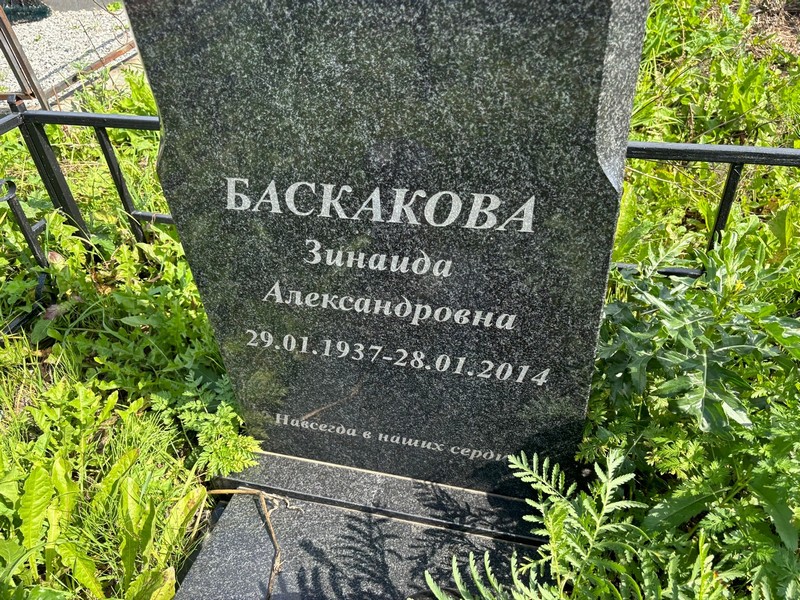 Баскакова