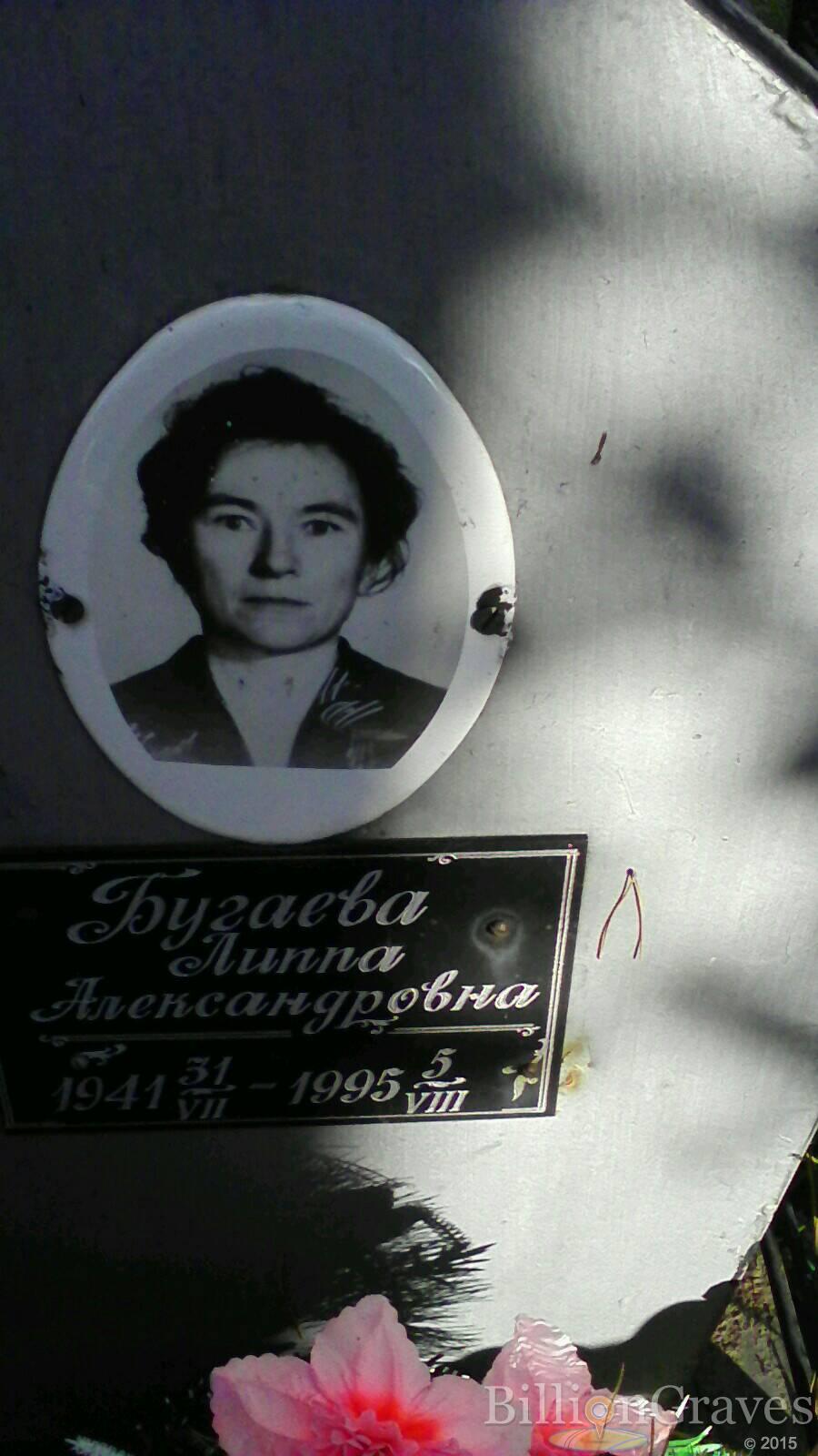 Бугаева Липпа Александровна