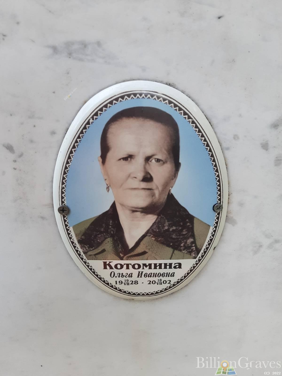 Котомина Ольга Ивановна