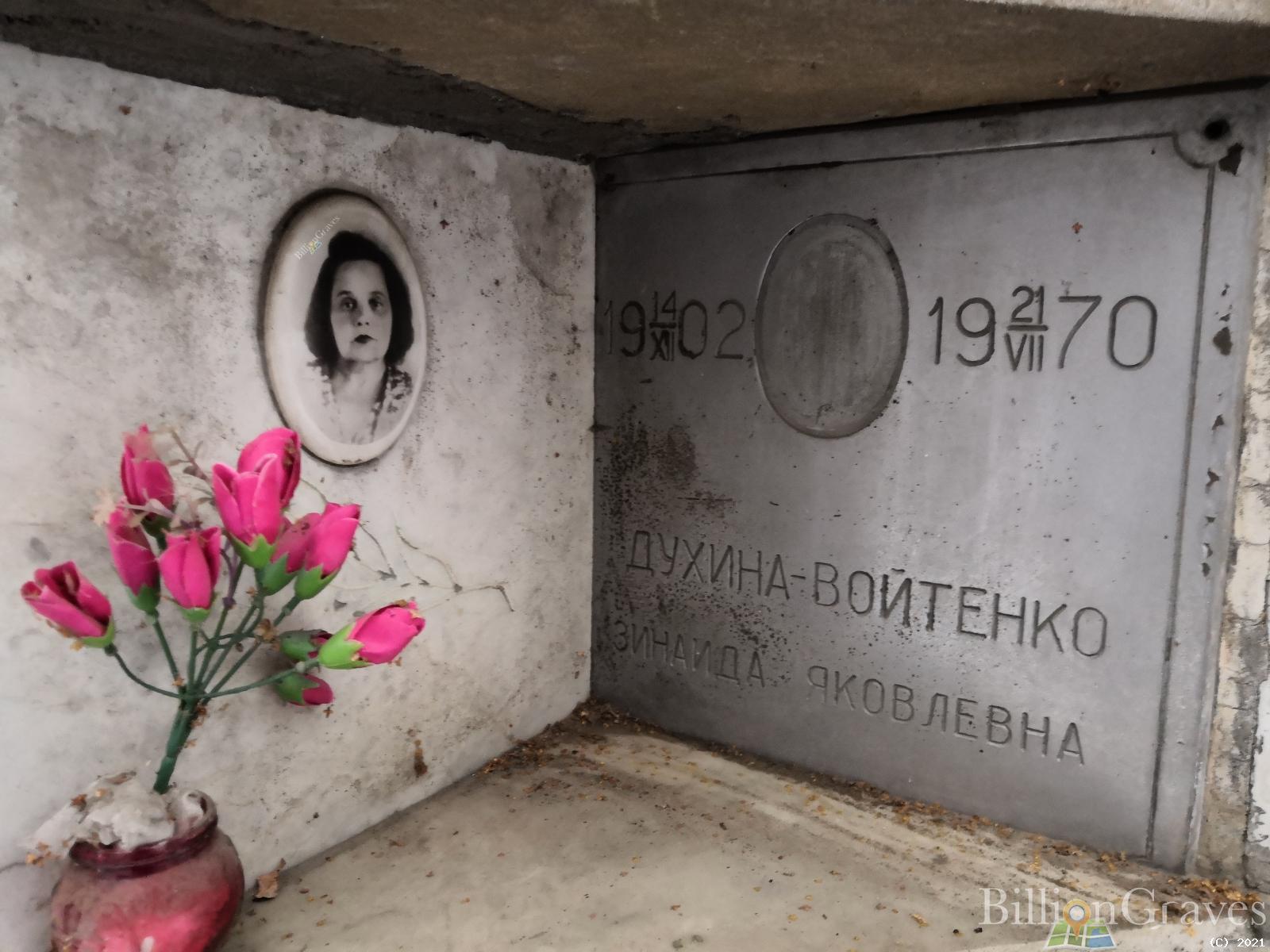 Духина-Войтенко Зинаида Яковлевна