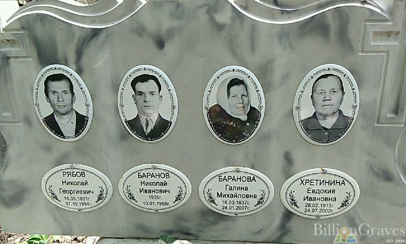 баранова галина михайловна