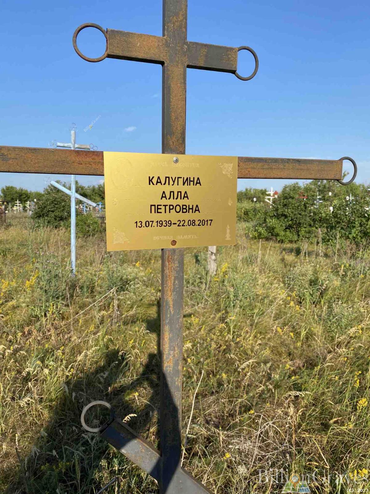 Калугина Алла Петровна