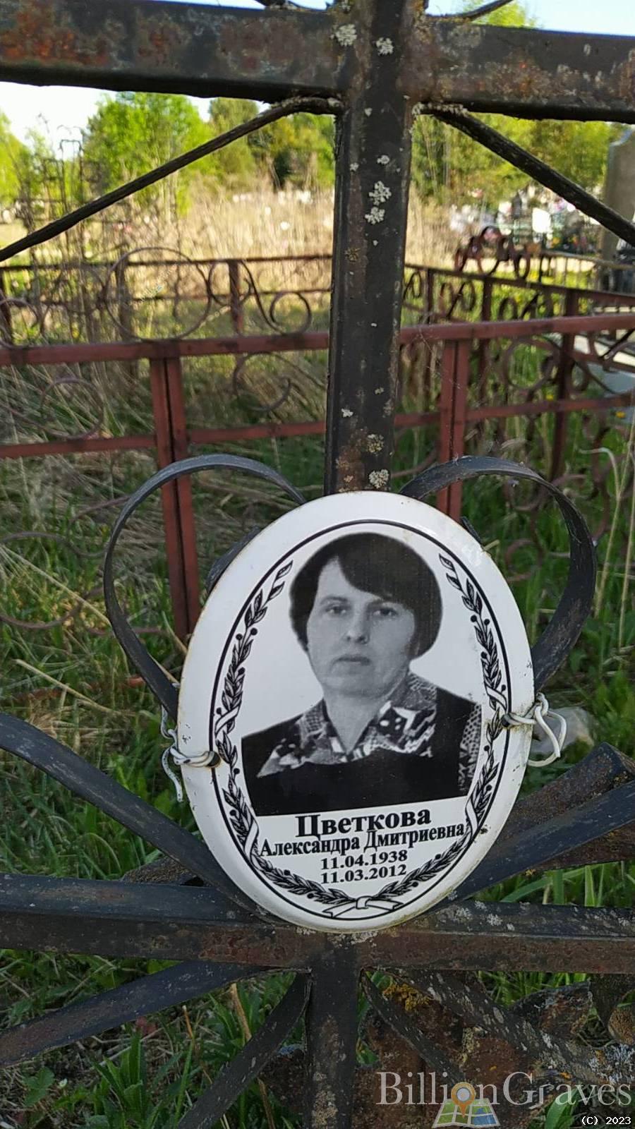 Цветкова Александра Дмитриевна