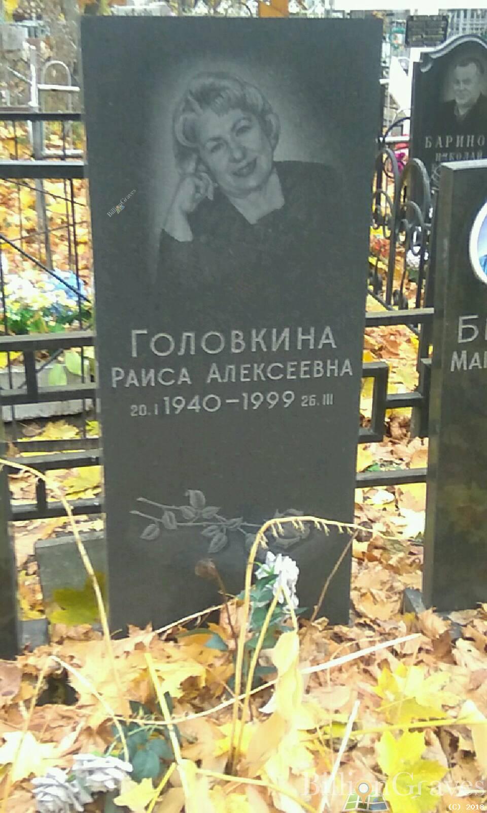 Головкина Раиса Алексеевна