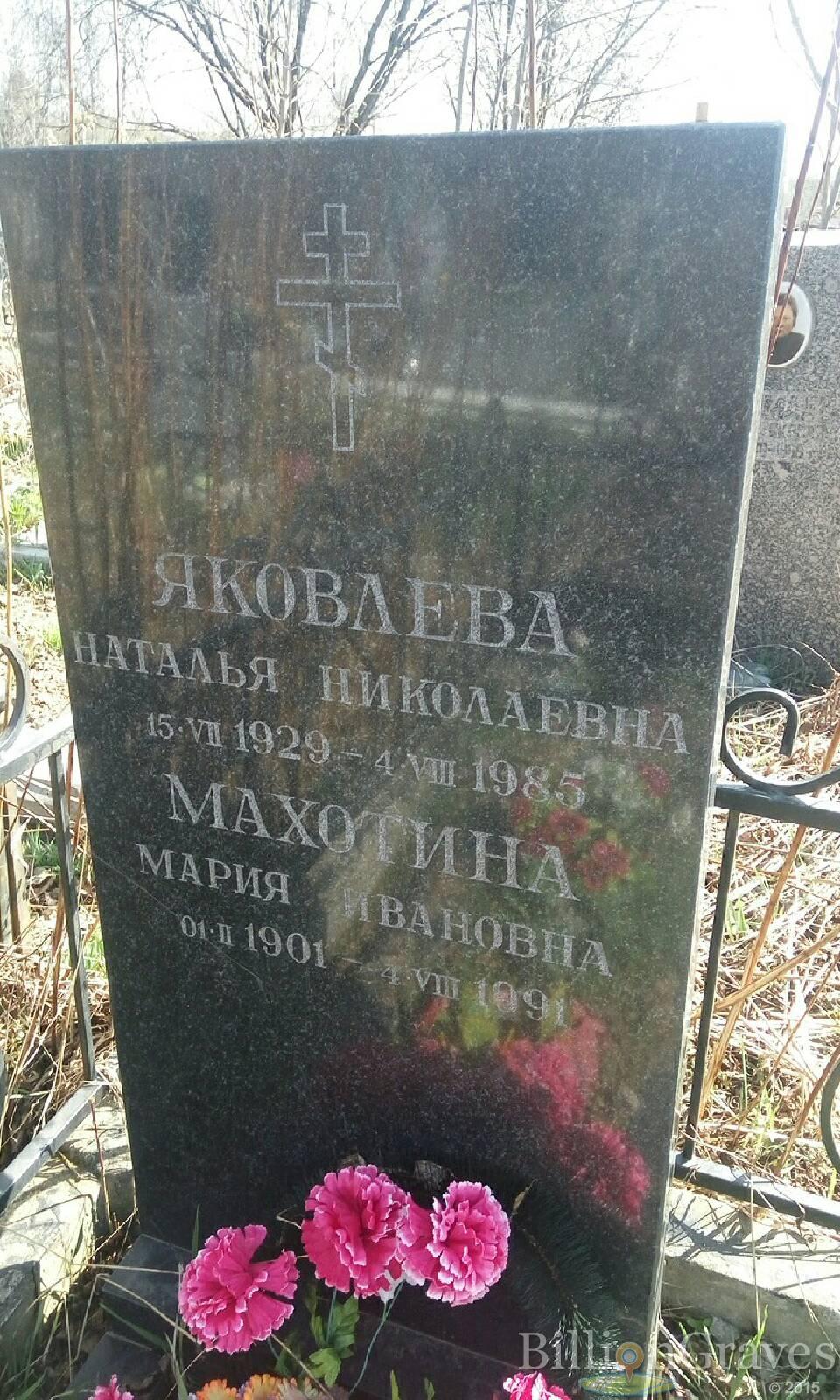 Махотина Мария Ивановна