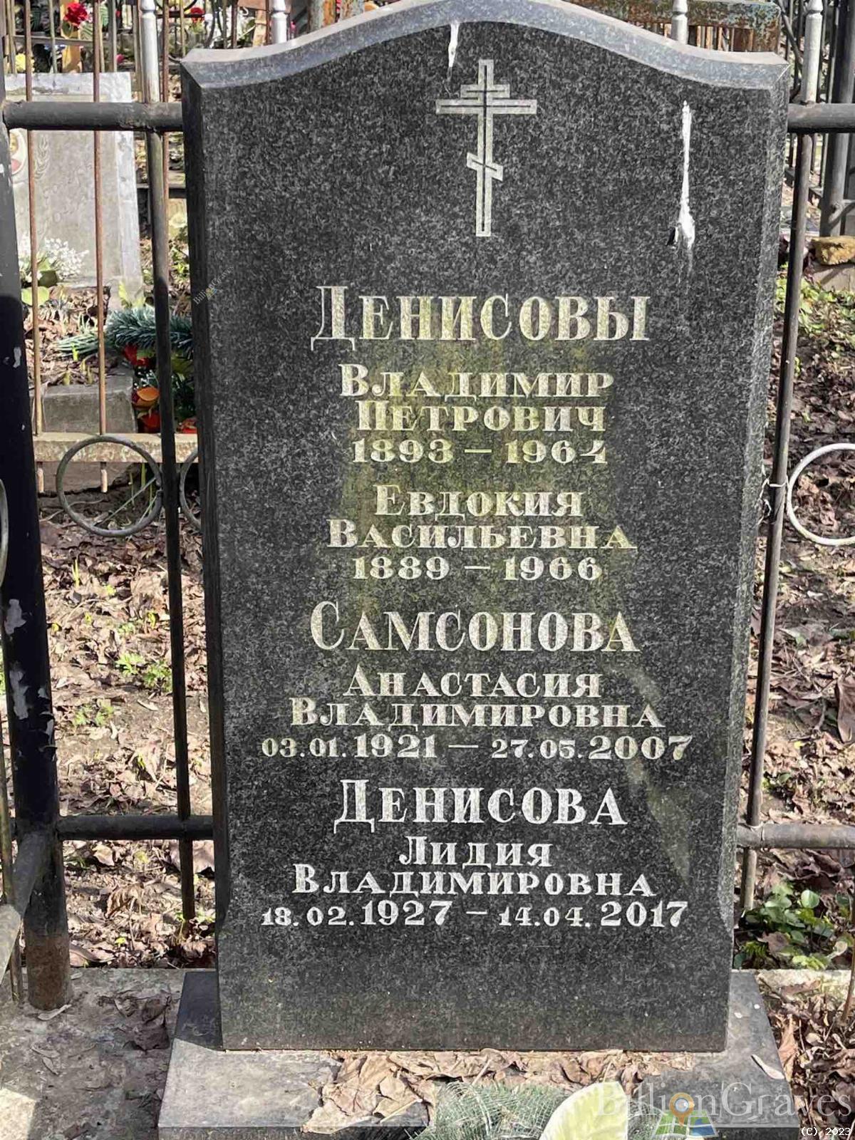 Денисова Лидия Владимировна