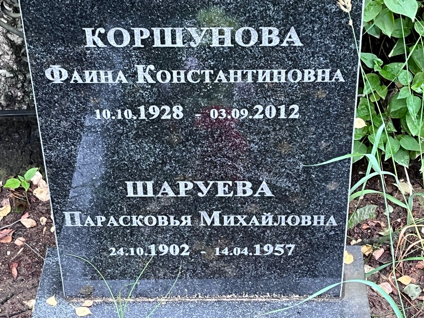 Фаина Коршунова Константиновна