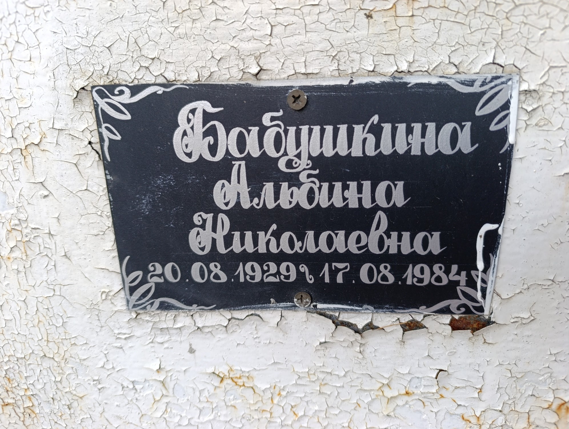 Бабушкина Альбина Николаевна
