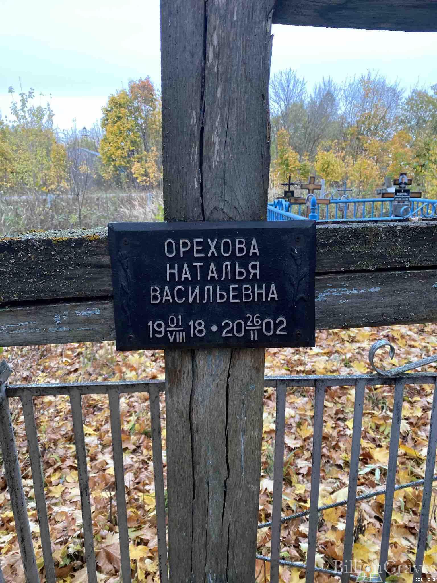 Орехова Наталья Васильевна