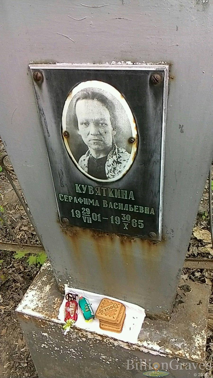 Кувяткина Серафима Васильевна