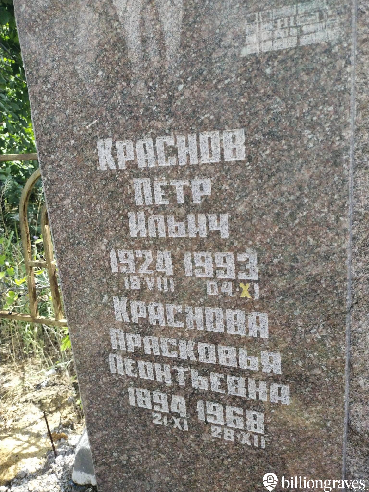 Краснов Пëтр Ильич