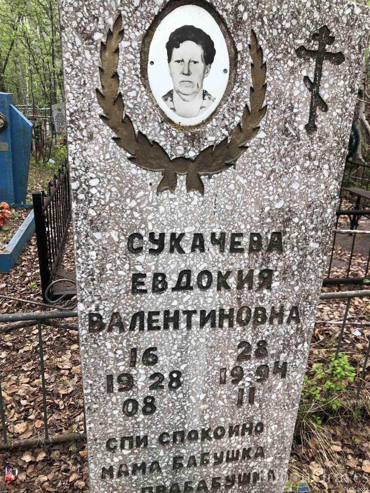 Сукачева Евдокия Валентиновна