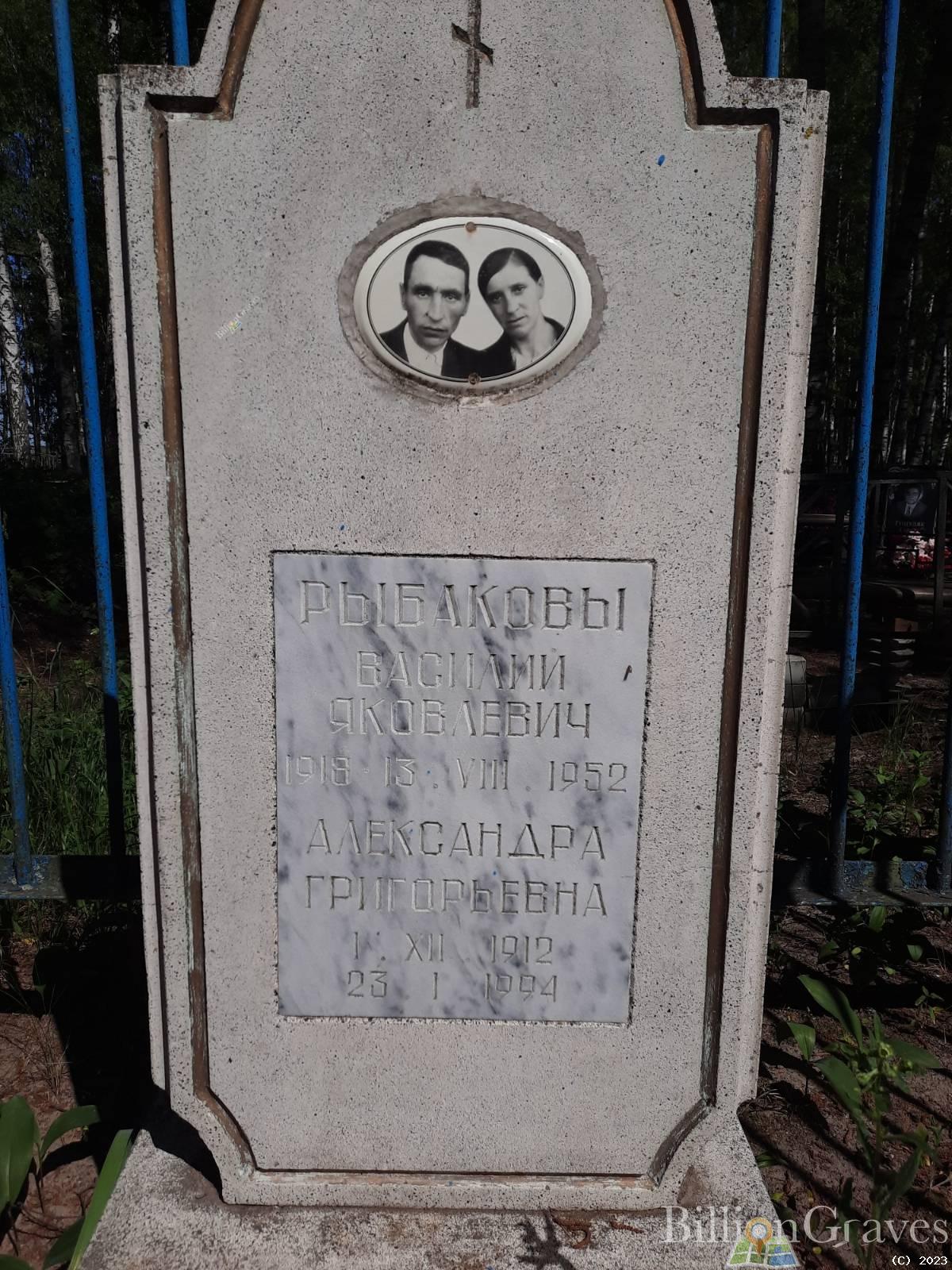 Рыбакова Александра Григорьевна