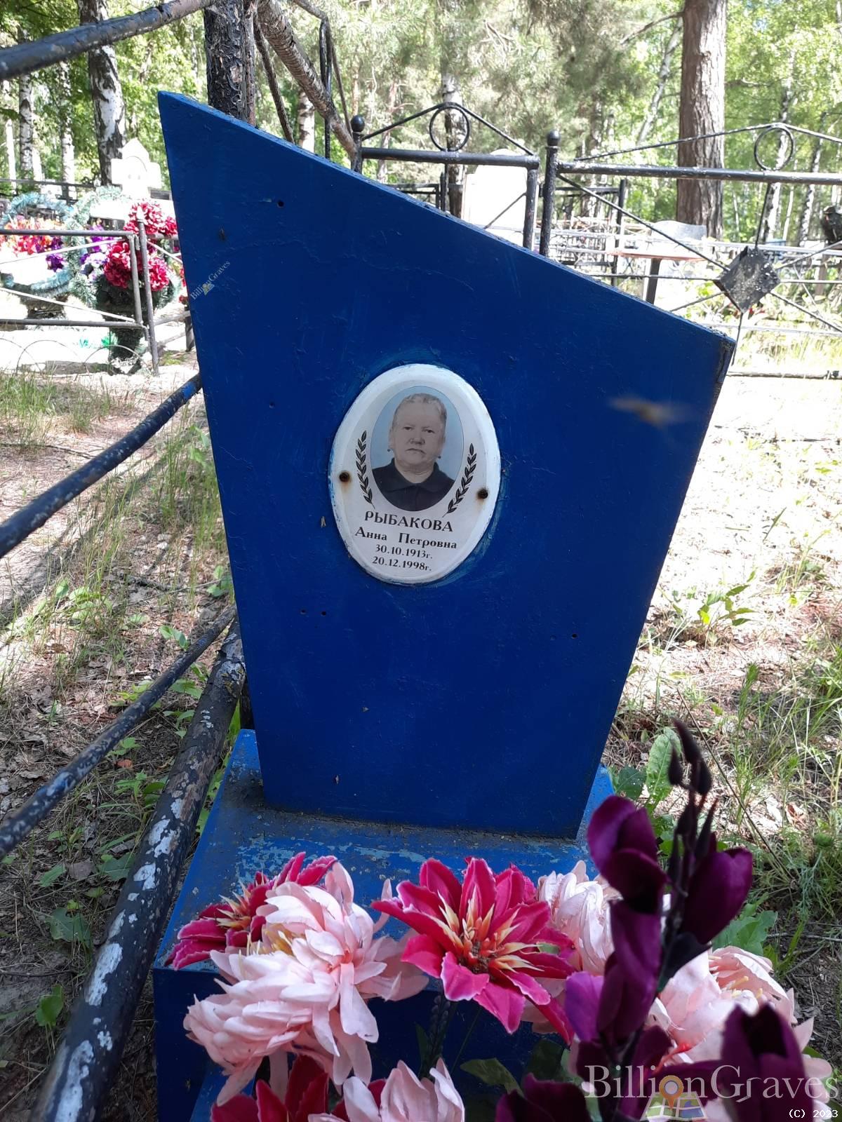 Рыбакова Анна Петровна
