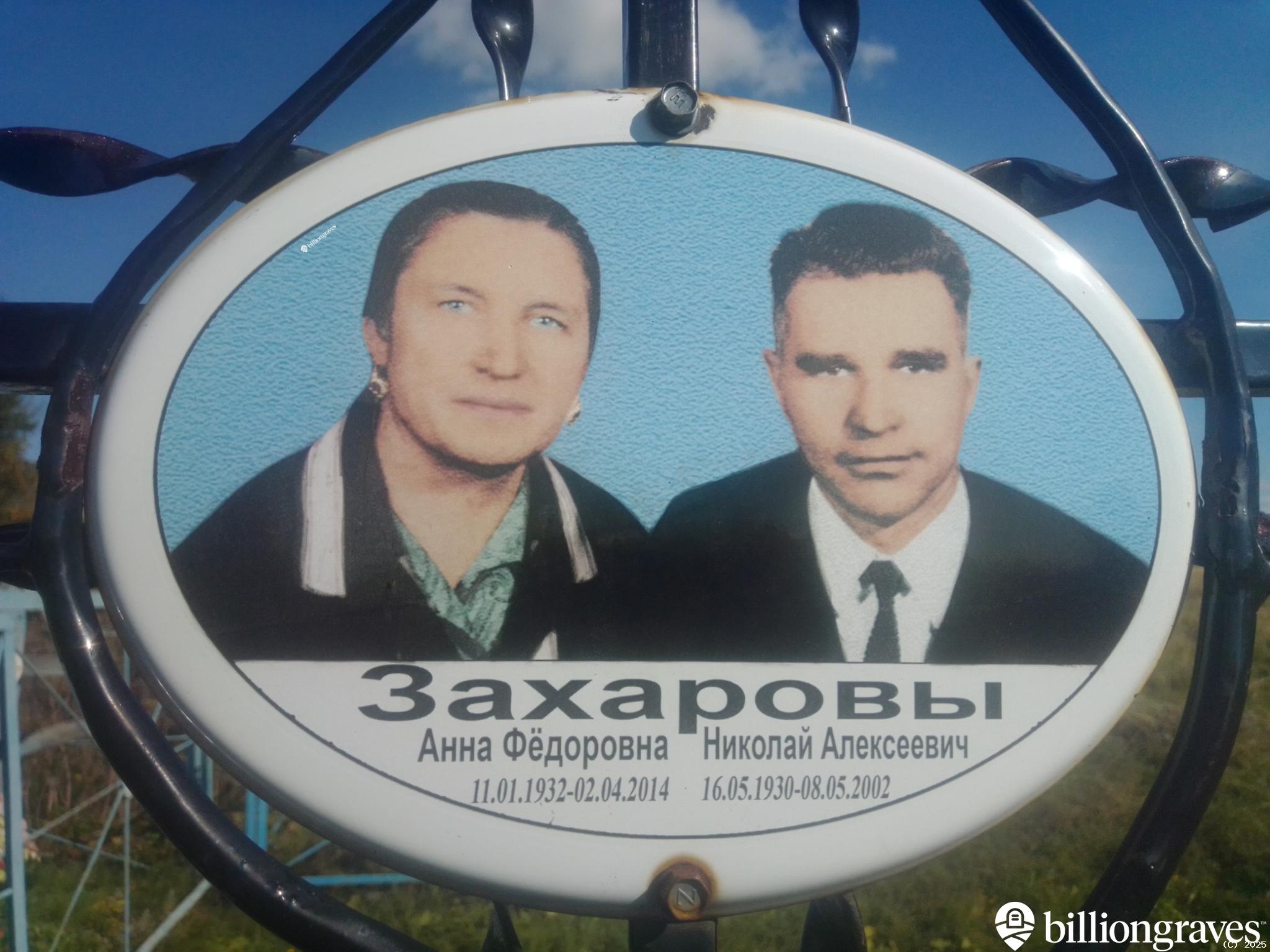 Захарова Анна Фëдоровна