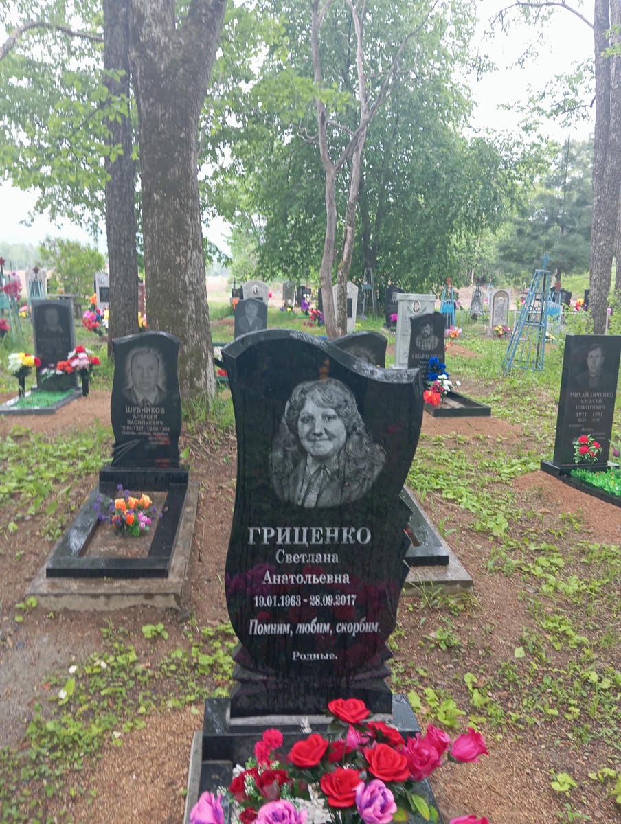 Гриценко Светлана Анатольевна