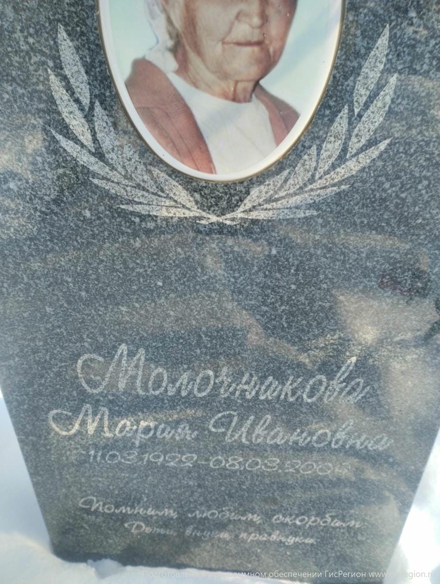 Молочникова Мария Ивановна