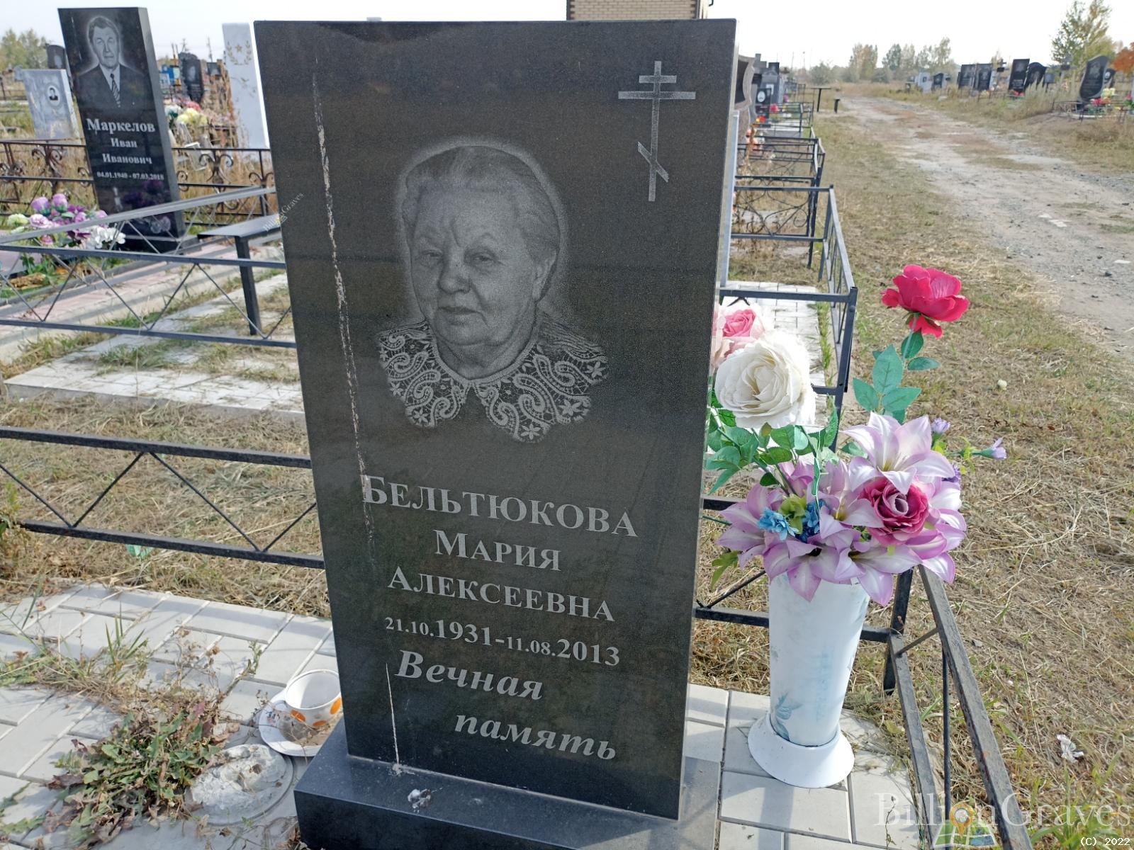 Бельтюкова Мария Алексеевна