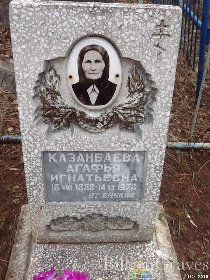Казанбаева Агафья Игнатьевна