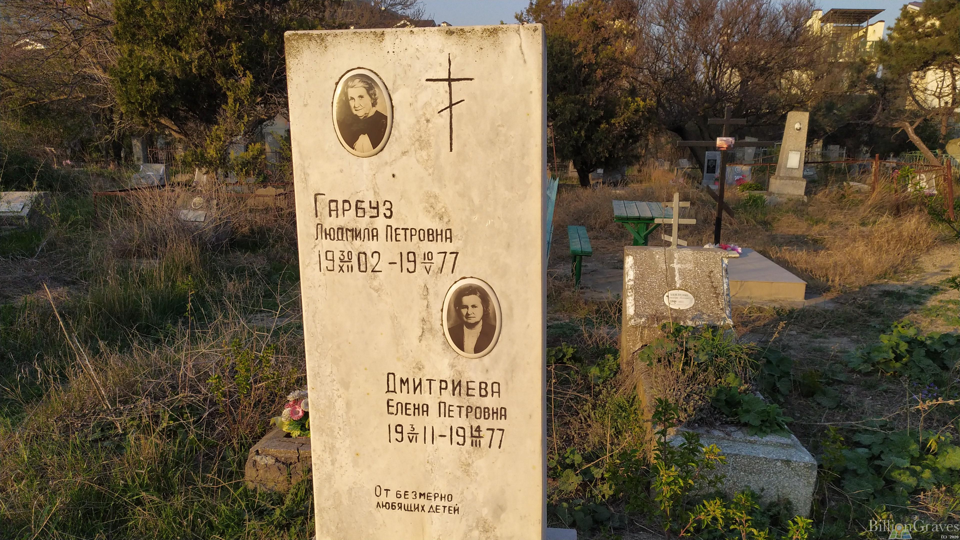 Гарбуз Елена Петровна