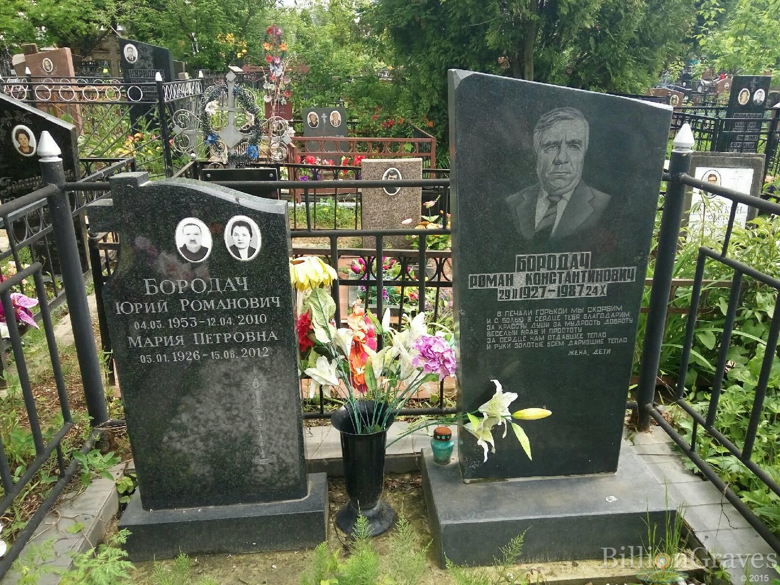 Бородач Мария петровна