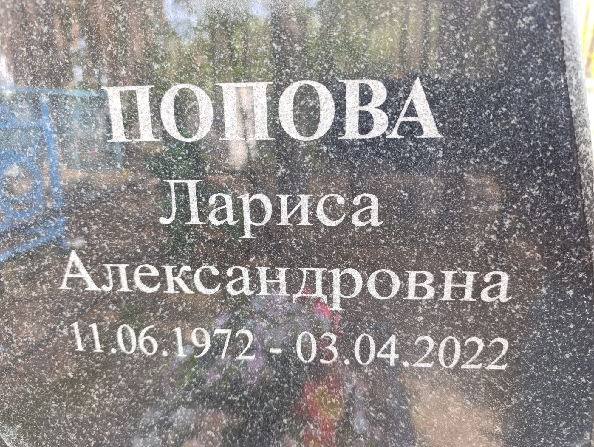 Попова Лариса Александровна