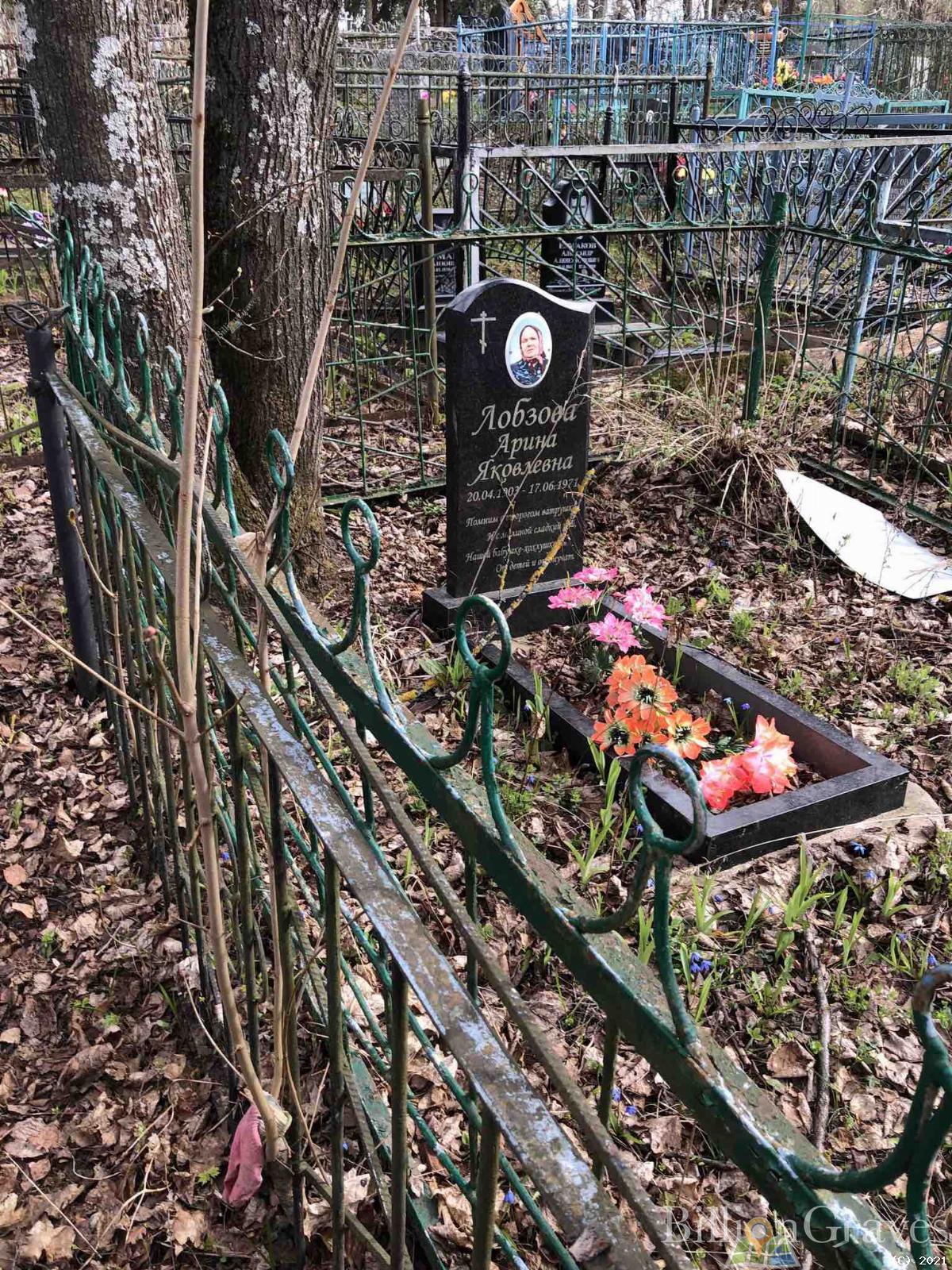 Лобзова Арина Яковлевна