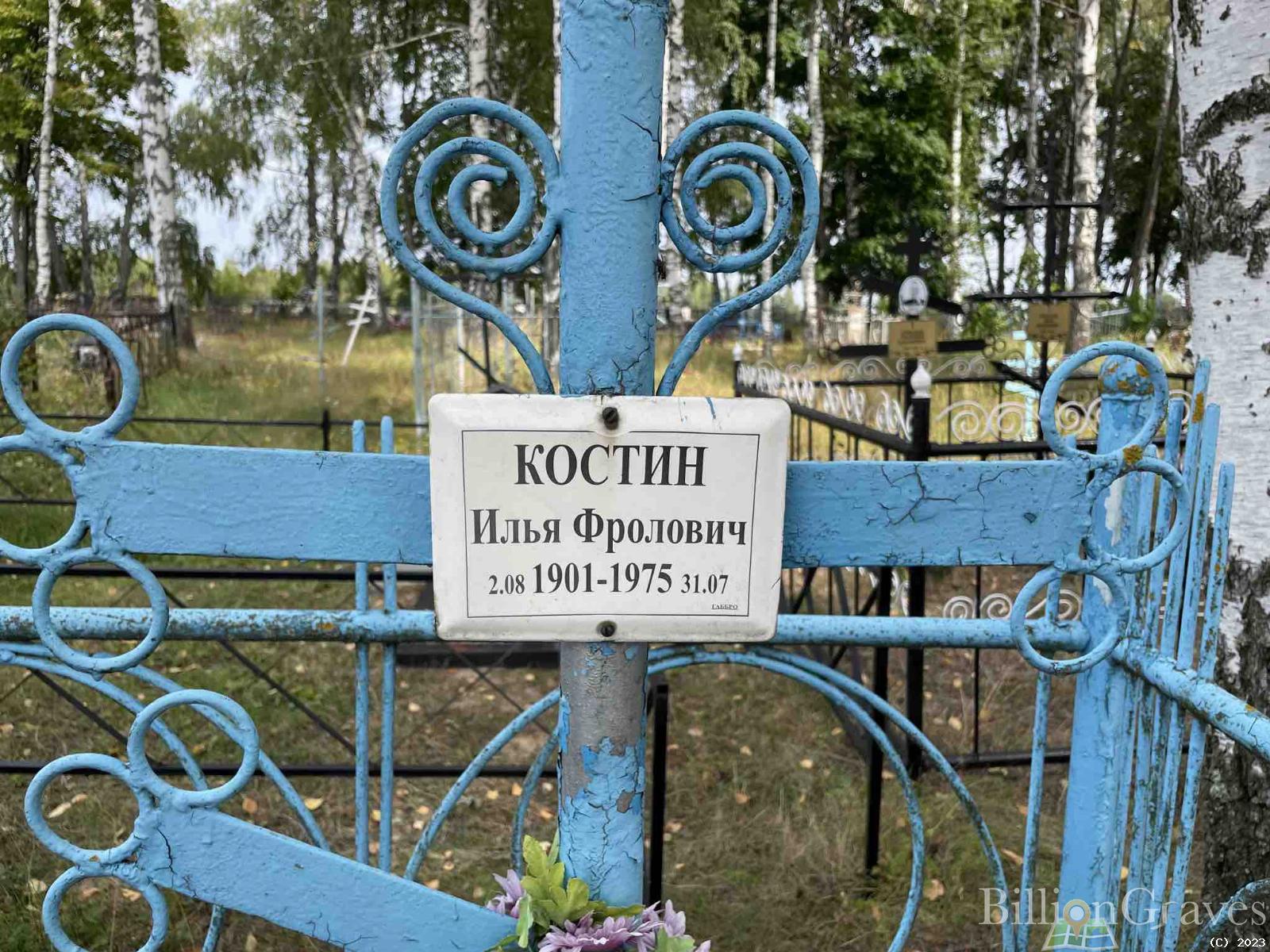 Костин Илья Фролович