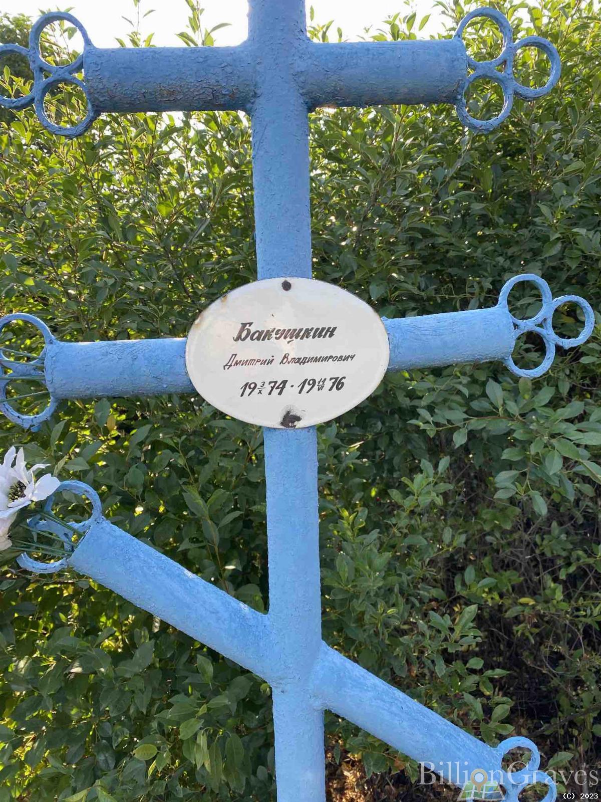 Бакушкин Дмитрий Владимирович