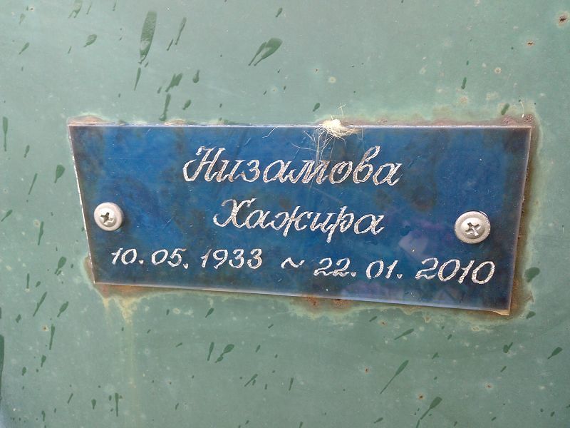 Хажира Низамова