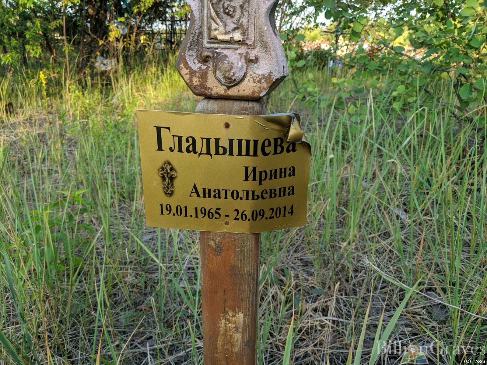 Гладышева Ирина Анатольевна